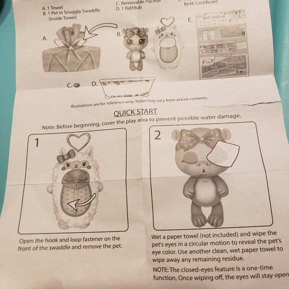 BABY BORN SURPRISE PETS color change animal Hippo vinyl toy bath hippopotamus - Picture 9 of 13